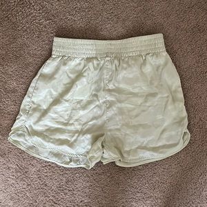 Rayon green shorts
